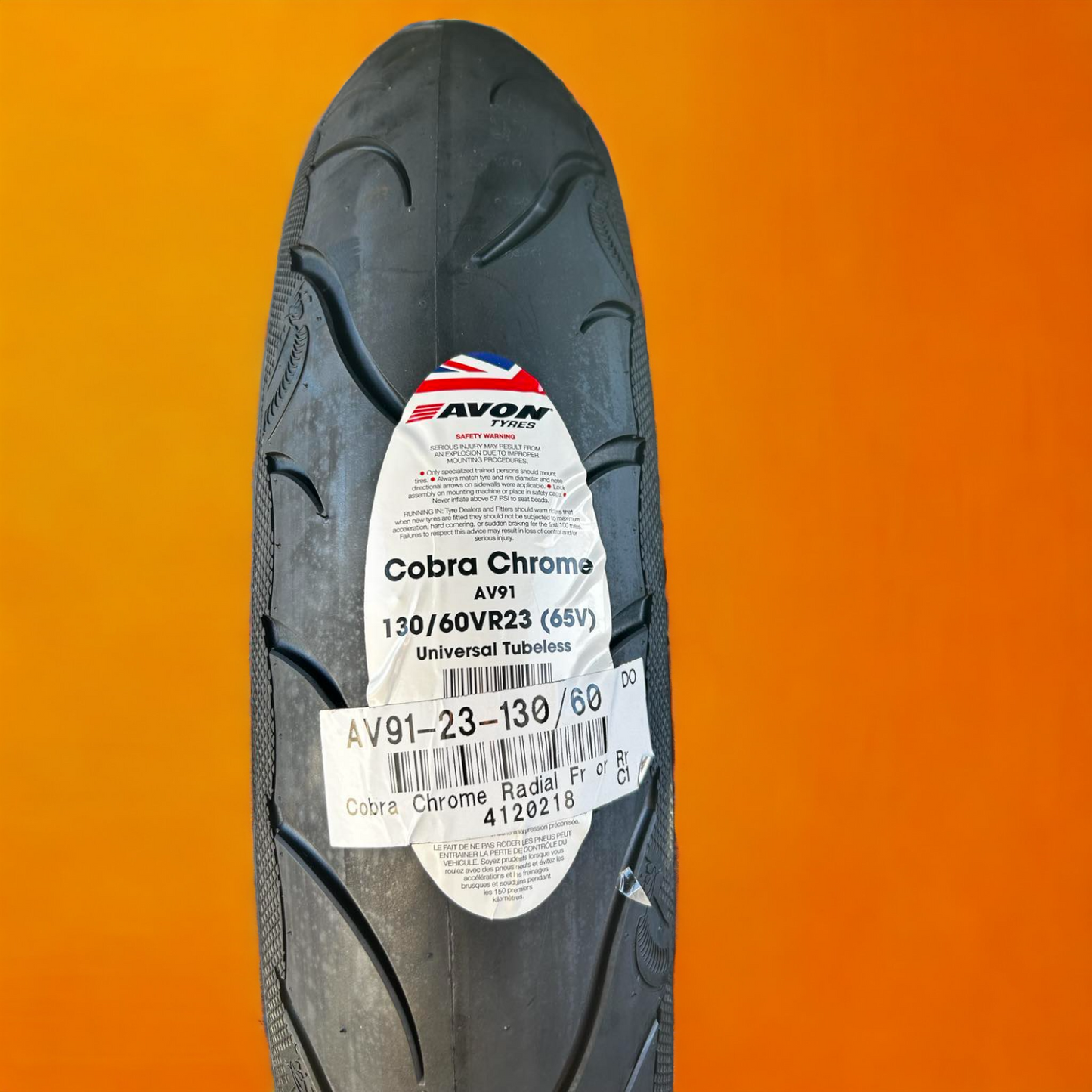 Avon Cobra Chrome Tyres