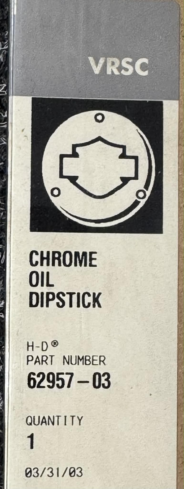 OIL FILL PLUG ASSEMBLY KIT W/ 11341K & DIPSTICK 62957-03