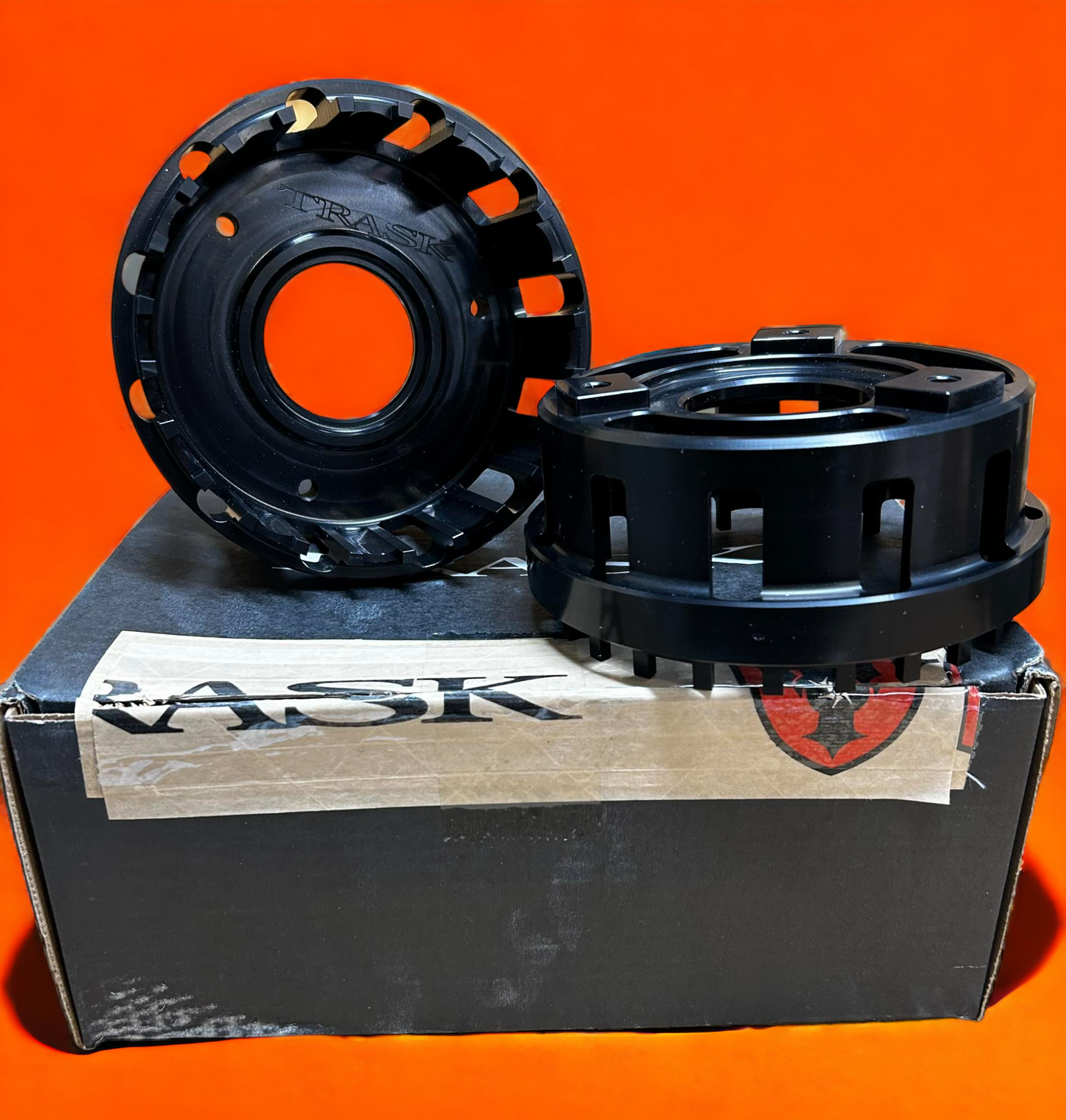 Trask Heavy Duty Billet Clutch Basket V-Rod