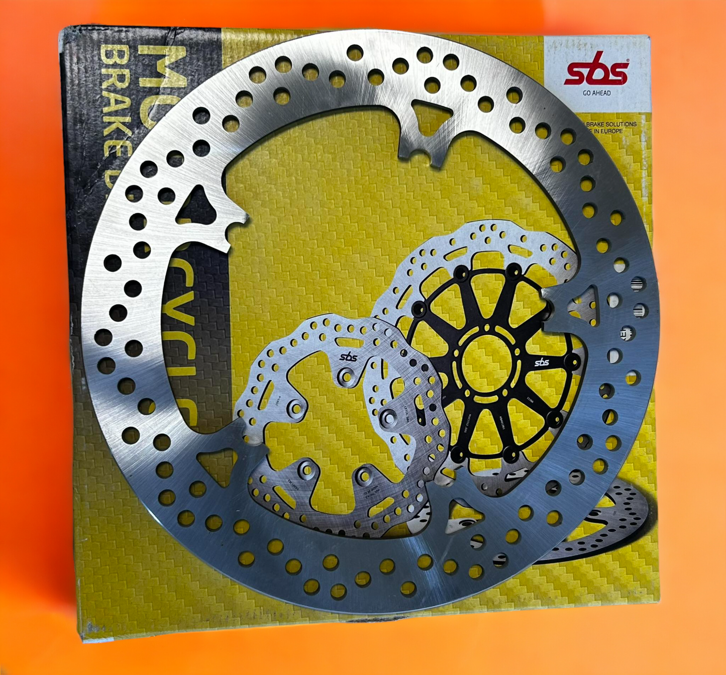 SBS Standard Brake Discs (set 2 x front 1 x Rear)