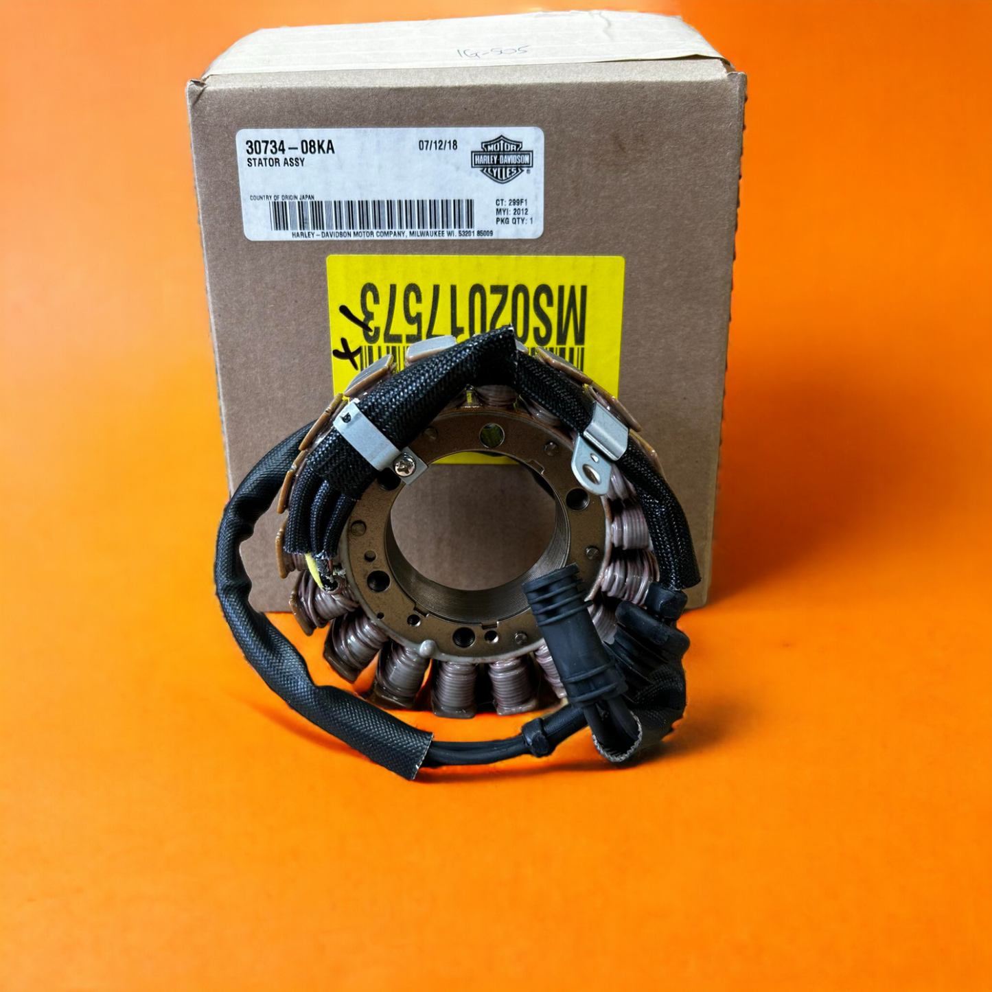V Rod Stator Assembly Complete With Plug