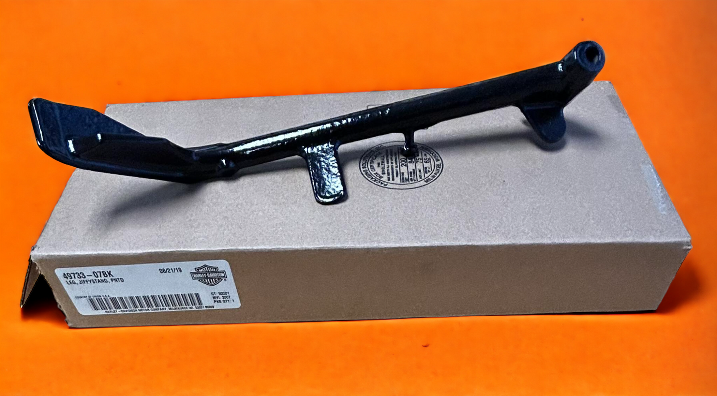 Vrod Jiffy/Side Stand (Black) New Genuine Harley Part 49733-07BK