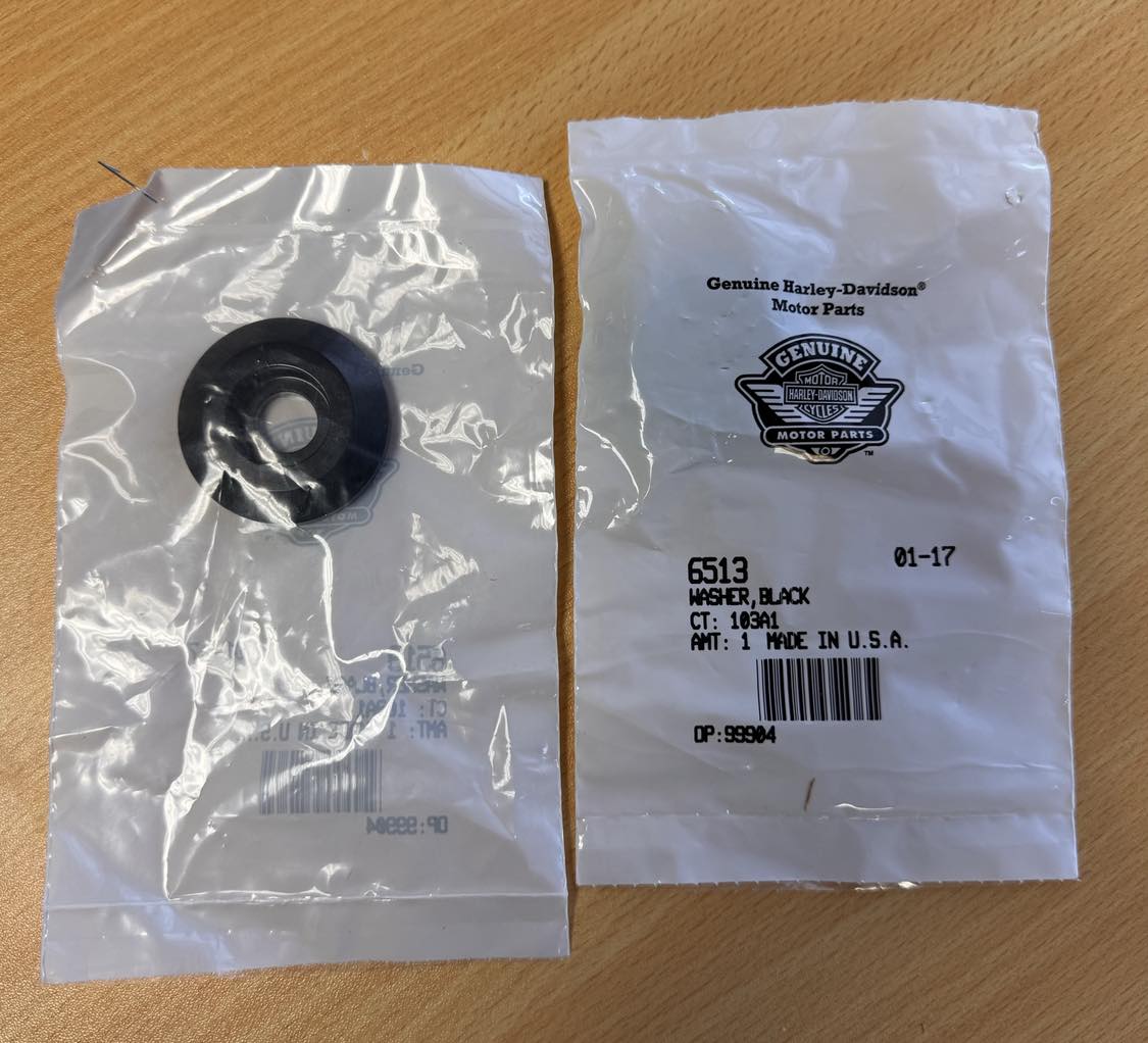 Triple Tree Steering Stem Washer