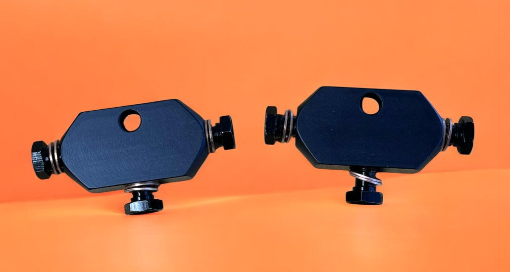 Brake Tee Adaptor Kit Black Replacement for Goodridge gr-pmchd-024zbk