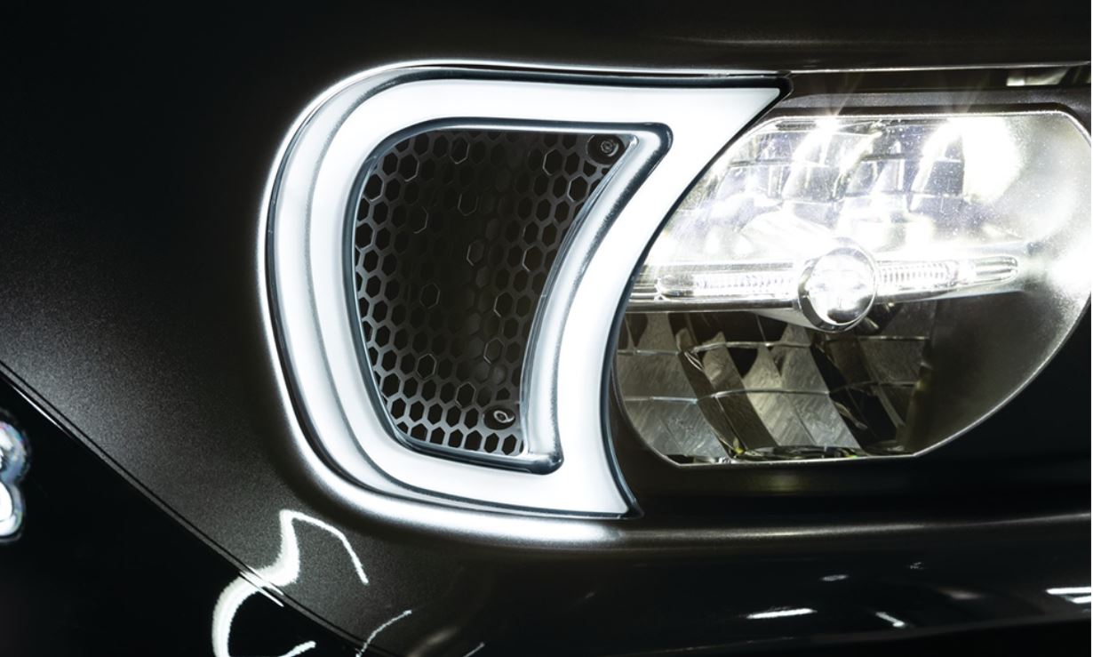 Road Glide Vent Grill Lights LED Trim Lights For Road Glides 2015-up