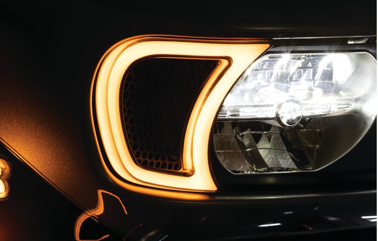 Road Glide Vent Grill Lights LED Trim Lights For Road Glides 2015-up