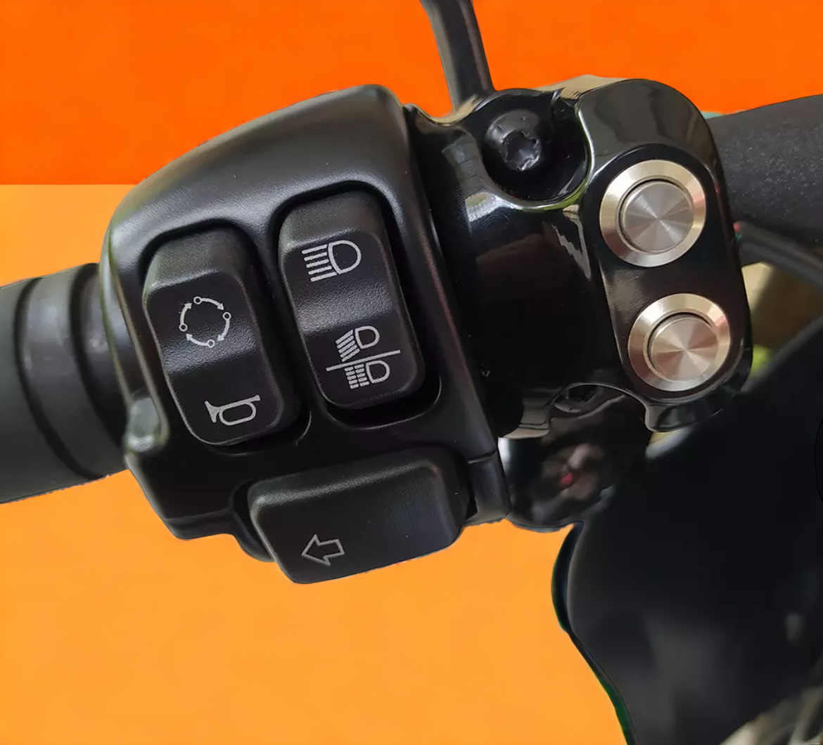 Air Ride Control Switch 1'' Handle Bar