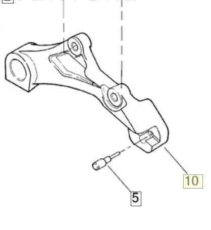 Vrod Rear Caliper Bracket (BLACK ) Genuine Harley Part #44089-08