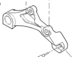 Vrod Rear Caliper Bracket (SILVER) Genuine Harley Part #43214-08