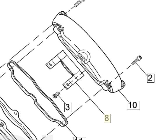 Vrod Secondary Top Guide 17641-01K