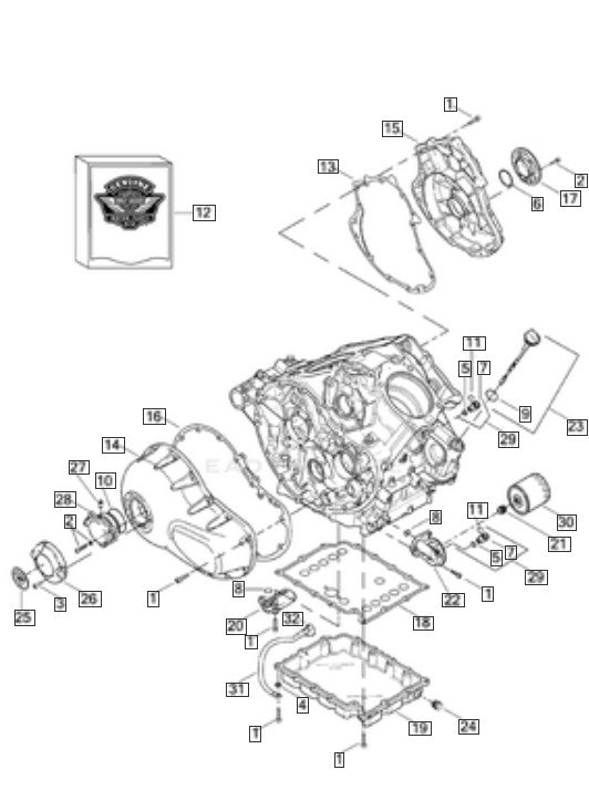 Vrod Full Gasket Set For Engine Rebuilt