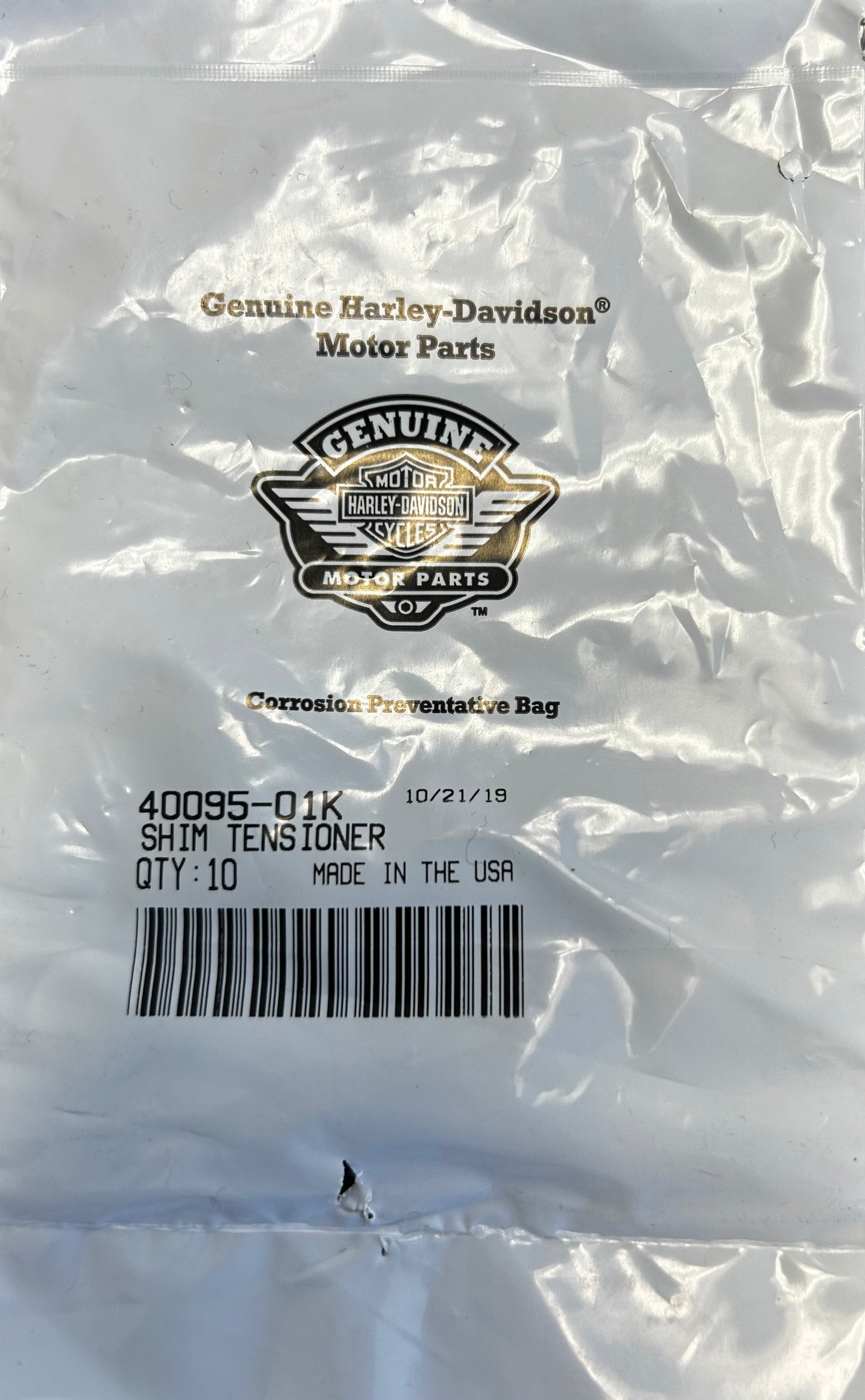 V Rod Shim Tensioner HD Part #40095-01K All Years