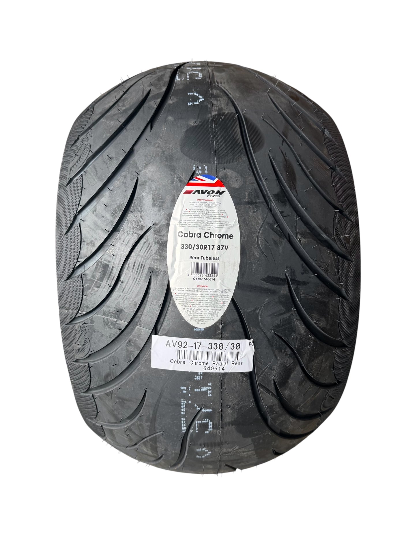 Avon Cobra Chrome Tyres