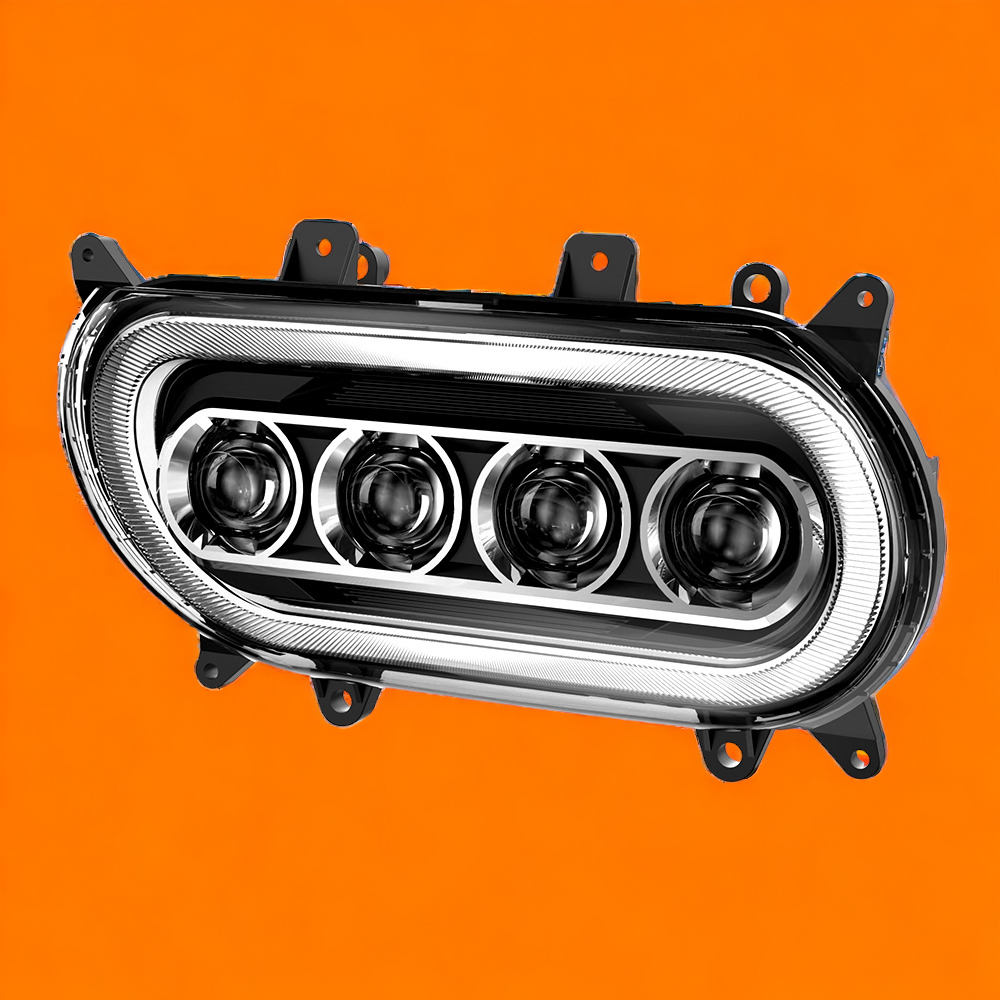 Road Glide Headlight 120W 1200+ Lumens