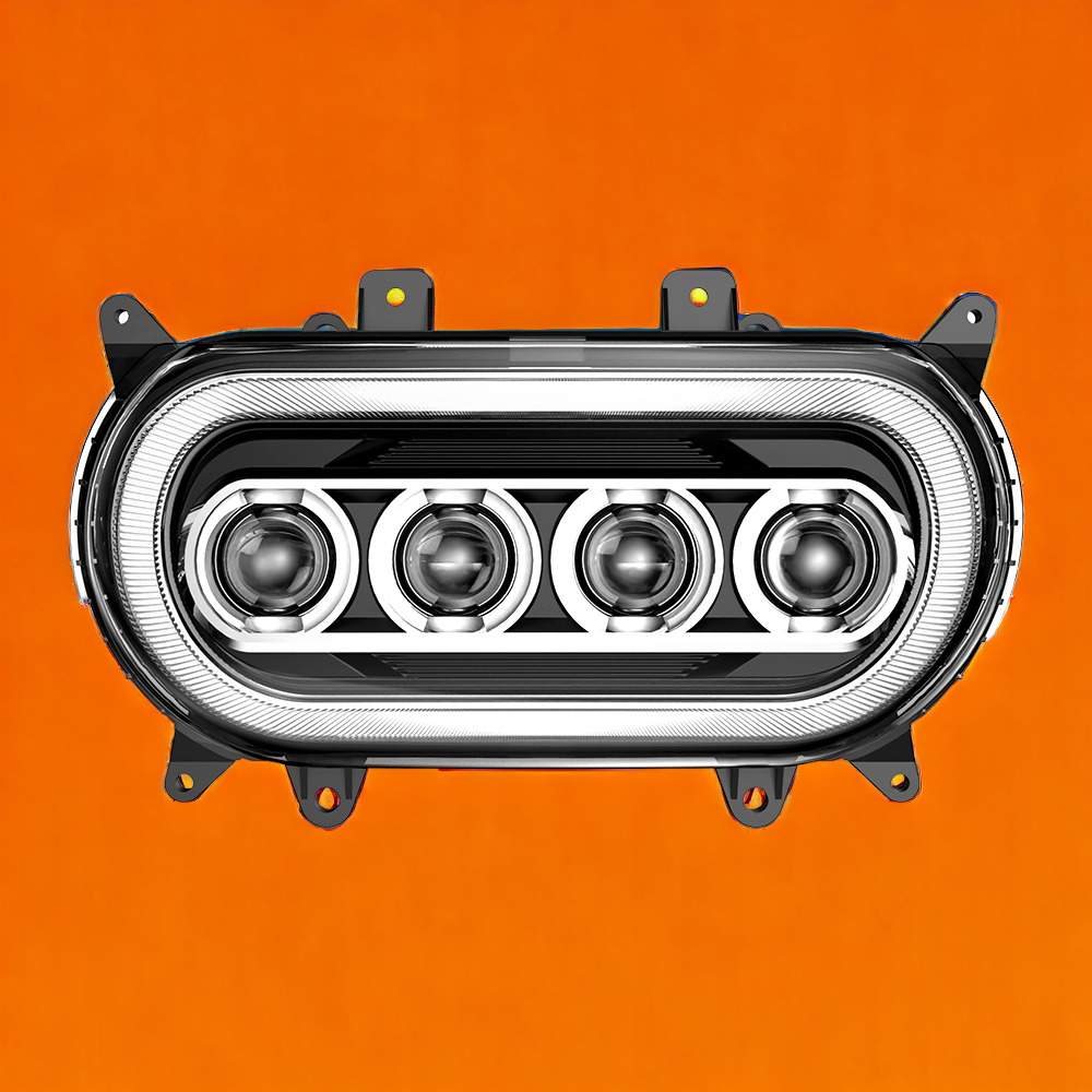 Road Glide Headlight 120W 1200+ Lumens