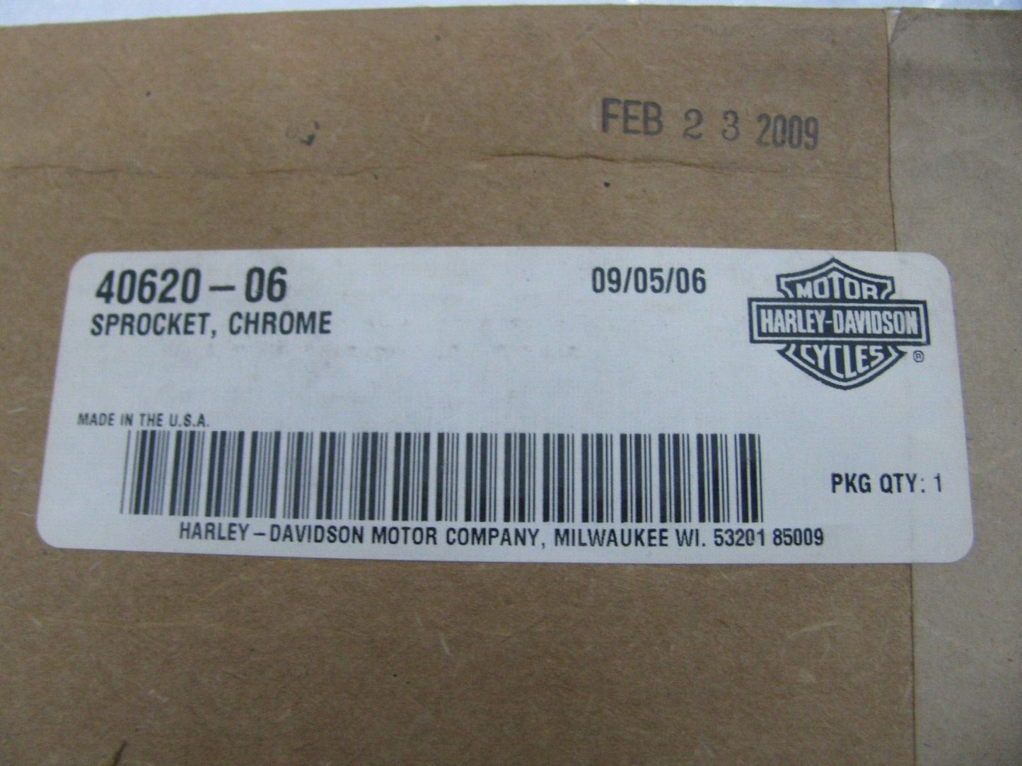 New Vrod Screaming Eagle Reactor Rear Pulley 72T