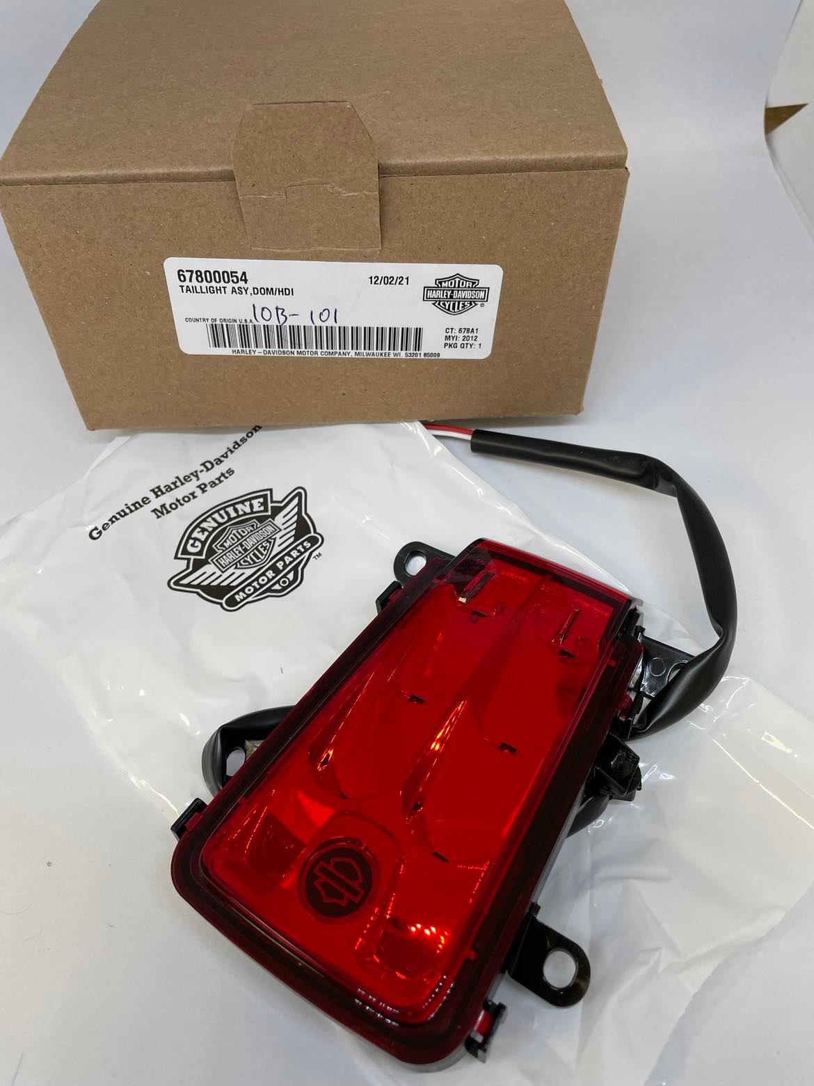 Vrod Nightrod Taillight Assembly VRSCDX