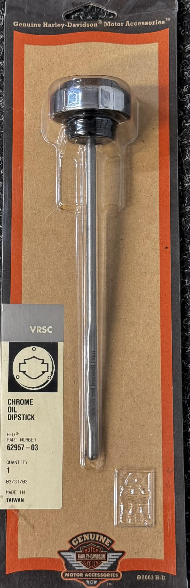 OIL FILL PLUG ASSEMBLY KIT W/ 11341K & DIPSTICK 62957-03