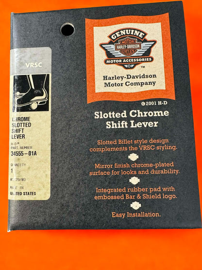 V-Rod Chrome Slotted Shift lever VRSCA VRSCB VRSCSE 34555-01A