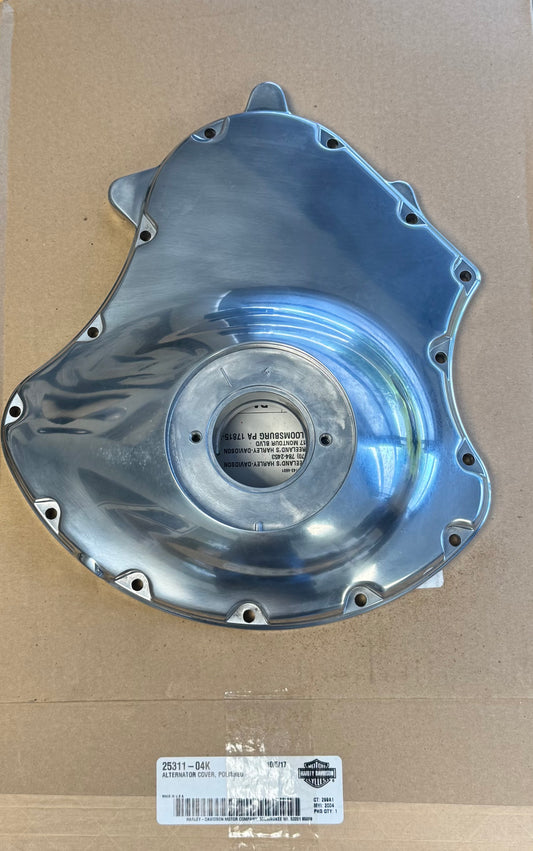 New Alternator Cover Vrod Polished New 25311-04K